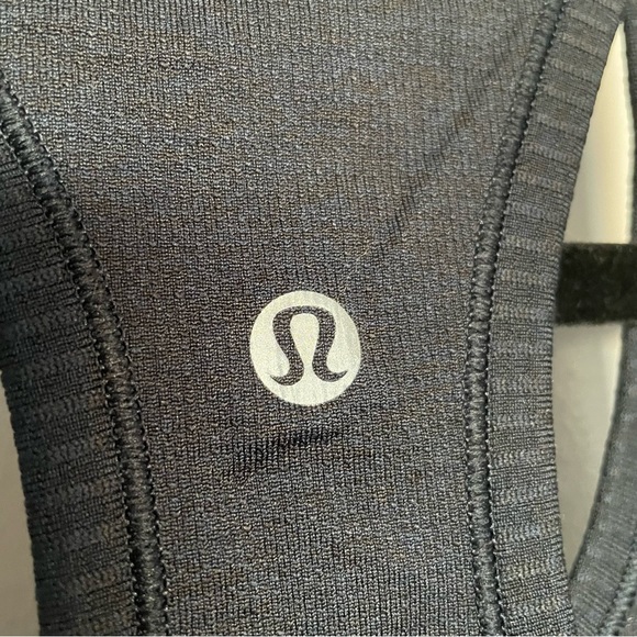 LULULEMON Swiftly Tech Racerback True Navy/Black Patterned Size 2 - Picture 8 of 13